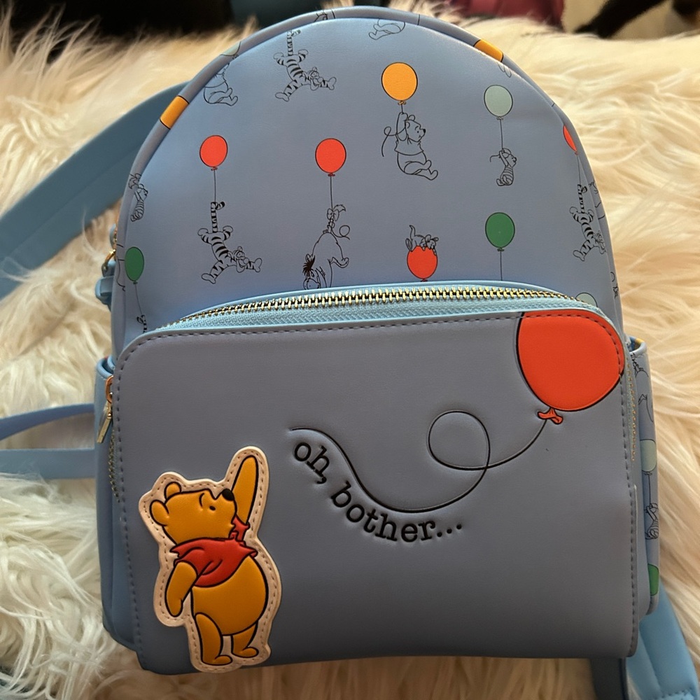 Danielle Nicole Disney Winnie the Pooh Balloons Mini Backpack
